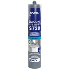 Bostik S730 Glass & Wetroom 300ml silikoni