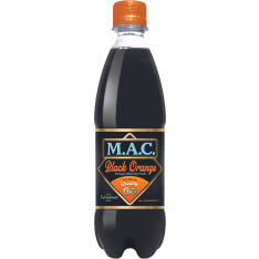 M.A.C. Black Orange soda 0,5l bottle