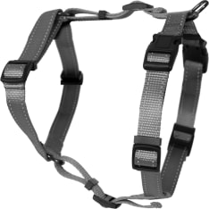 Dogman Iris gray dog harness H