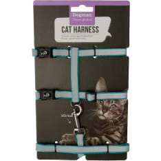 Dogman Stripe cat harness set