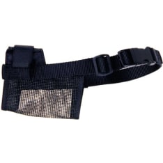 Dogma black nylon muzzle