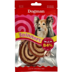 Dogman 2 kpl herkkuhyrrä koiran makupala