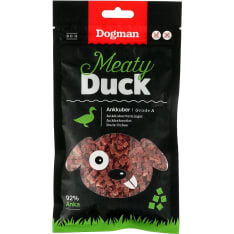 Dogman 80 g ankkakuutiot koiralle