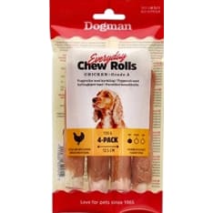 Dogman Everyday 4 pcs Chicken Chew Roll