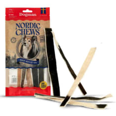 Dogman Nordic Chews ministrips 5-pack 15cm 30g puruluu