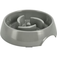Dogman Alva Slowfeed gray dog food bowl