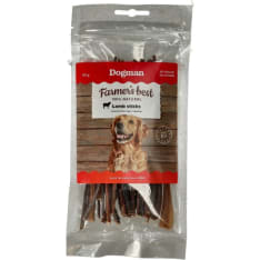 Dogman Farmer's best lammastikut 50 g koiran makupala