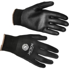 Jacson Berlin black riding gloves