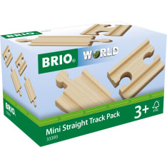 BRIO Suorat kiskot raidepakkaus