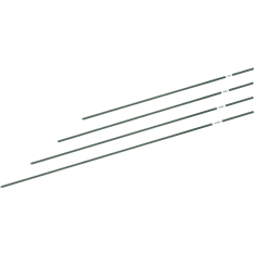 Nelson Garden green metal/plastic support stick