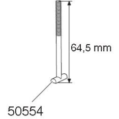 Thule 50554 M6X64,5 pultti