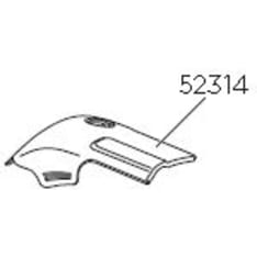 Thule TH 52314 WingBar Edge low right leg spare cover