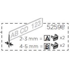 Thule TH 52598 license plate mounts
