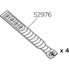 Thule TH 52976 WingBar mounting strap for Edge rack 4 pcs