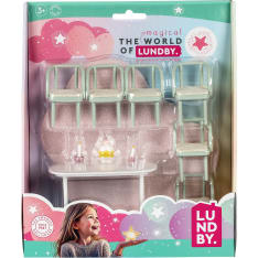 Lundby ruokailukalusteet 6 kpl