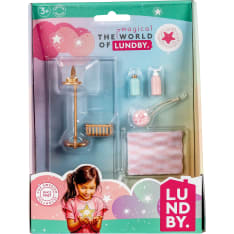 Lundby nukketalon tarvikkeet suihku