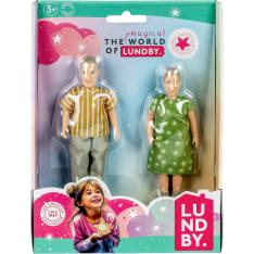 Lundby nukketalon nuket iäkäs pari