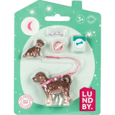 Lundby nukketalon eläimet koirat