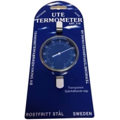 Termometerfabriken thermometer In-/Outdoor Stainless Steel 75 mm