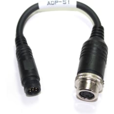 MXN RV ADP51 6pin Male 13mm - 4pin Female 21mm Adapter Cable