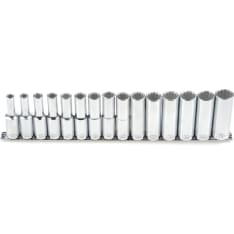 Kamasa-Tools K24907 1/2" tuuma 12-kanttiset pitkät hylsysarja