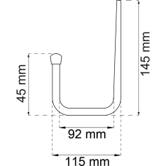 Habo 8505 varastokoukku