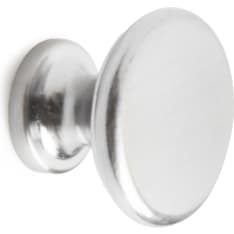 Habo Adrian brushed chrome knob puller