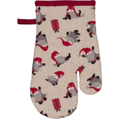 Noble House Noel oven mitt