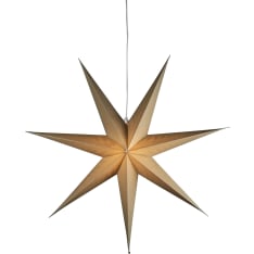 Konstsmide paperstar 78 cm beige