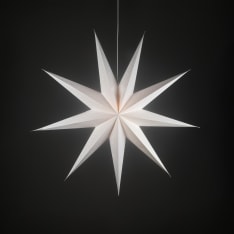 Konstsmide paperstar 115 cm white