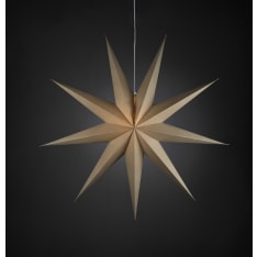 Konstsmide paperstar 115 cm beige
