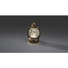 Konstsmide 3498-000 LED brass lantern