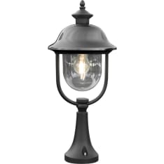 Konstsmide 7241-000 Parma black/Steel Port lamp