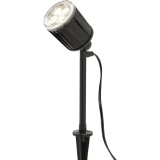 Konstsmide 7447-000 Amalfi musta puutarhaspotti 12V