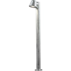 Konstsmide 7524-320 Trieste galvanized steel bollard lamp