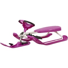 Stiga Snowracer Curve pinkki rattikelkka