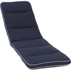 Hillerstorp 6000084341 Box Stitched Blue Sun Lounger Cushion