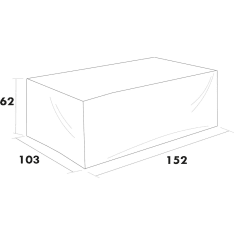 Hillerstorp 4099102008 Kungshult 2-sits Black Furniture Cover Sofa