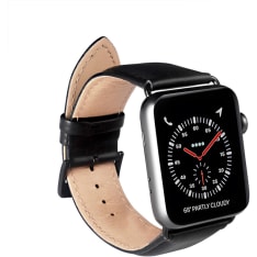 Buffalo Apple Watch 42/44/45 musta ranneke