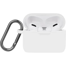 North Airpods Pro Protective Case Silicone White