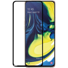 Gear Samsung A71 / A81 / Note 10 Lite 3D Gum Full Cover Svart panssarilasi
