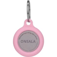 Onsala pink AirTag holder