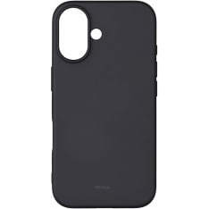 Onsala Touch MagSerie iPhone 16 Black silikoni suojakuori