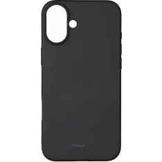Onsala Touch MagSerie iPhone 16 Plus Black Silicone Case