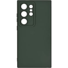 Onsala Touch Samsung S24 Ultra 5G Olive Green Silicone Case
