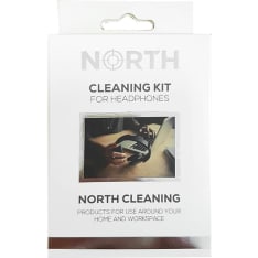 North Cleaning set for headphones 2x Liquid 30ml, Brush and Cloth