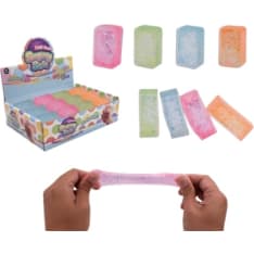 Squishy Glittery Domino puristeltava fidgetlelu
