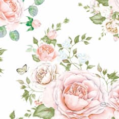 Duni Rose Glory napkin