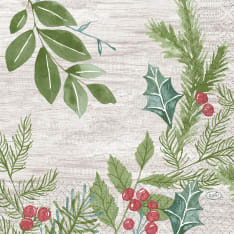 Duni winter Greenery 20pc napkin
