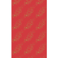 Dunicel Holiday Star red 138x220cm tablecloth